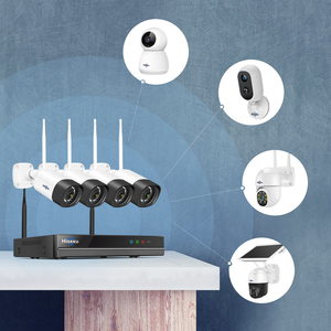 Hiseeu <span class=keywords><strong>Eseecloud</strong></span> Registratore di Rete DVR <span class=keywords><strong>NVR</strong></span> Wireless WiFi Domestico a 16 Canali 4K 8MP con Supporto per Hard Drive da 8TB - Product Image 4
