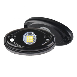 OVOVS Autres accessoires d'éclairage de voiture Lumières de roche à 9 LED blanc pur pour camion tout-terrain RV <span class=keywords><strong>Camper</strong></span> - Product Image 6