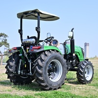 Tracteur agricole Tavol en promotion, prix usine, 50HP, 60HP, 70HP, 4 roues motrices