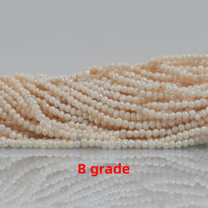 Perlas de agua dulce sueltas cultivadas, venta al por mayor, perlas redondas de patata, Perla Cultivadas, agua dulce Natural para la fabricación de joyas - Product Image 3