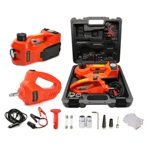 DINSEN Nieuwe aankomst auto reparatie tool kit DC 12 V elektrische jack en elektrische slagmoersleutel