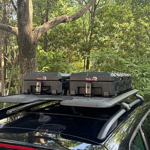 صندوق تخزين 75 لتر مصنوع بتقنية القولبة الدوراني، صندوق أمتعة علوي متين - Product Image 2