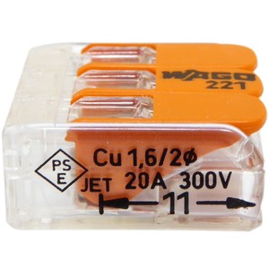 ข้อต่อแบบอินไลน์ 2 ทาง 3 ทาง 5 ทาง รุ่น <span class=keywords><strong>221</strong></span>  <span class=keywords><strong>221</strong></span>-412 <span class=keywords><strong>221</strong></span>-413 <span class=keywords><strong>221</strong></span>-415 <span class=keywords><strong>221</strong></span>-2411 - Product Image 5