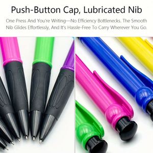 Stylo publicitaire géant en gros, stylo à bille personnalisé avec logo imprimé, stylo en plastique pour cadeaux - Product Image 4