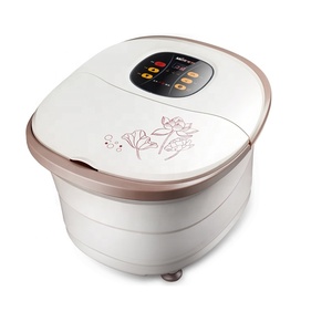 Baño de Pies con Masaje y Control de Temperatura por Computadora, Calentamiento Rápido, con Rodillos de Masaje <span class=keywords><strong>Shiatsu</strong></span> Grandes y Burbujas - Product Image 4