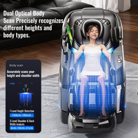 Silla de Masaje 3D R18 Yijie con Carga Inalámbrica, Masaje de Pies y Cabeza, Presión de Aire para Todo el Cuerpo, Automática