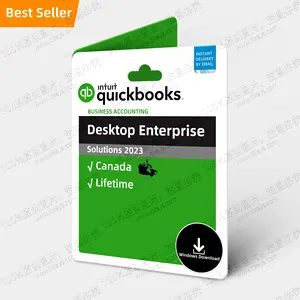 24/7 온라인 이메일 전송 QuickBook 데스크탑 엔터프라이즈 솔루션 2023 CA for Windows 평생 재무 회계 소프트웨어