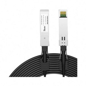 SFP/QSFP+AOC/CU 10G/25G/40G/100G/200G โมดูลออปติคอลสายเคเบิลแบบแอคทีฟเข้ากันได้กับหลายยี่ห้อ 3M-30M - Product Image 2