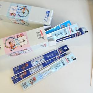 ZHIXIN 0.5mm stylos effaçables de Style mignon en gros matière plastique <span class=keywords><strong>thermosensible</strong></span> avec recharge de stylos à <span class=keywords><strong>encre</strong></span> bleue scolaire - Product Image 2