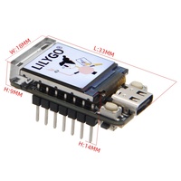 LILYGO T-QT Pro ESP32-S3 Papan Pengembangan Layar LCD Warna Penuh 0.85'' Modul WIFI Bluetooth Kit Papan yang Dapat Diprogram