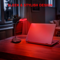 Lampe de lecture intelligente créative réglable 620~630/660/670nm rouge avec port de charge Type C, certifiée CE ROHS FCC