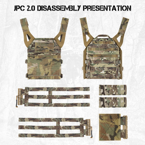 PTG новый стиль <span class=keywords><strong>JPC</strong></span> 2,0 уличный легкий вес быстросъемный боевой тактический несущий зубчатый механизм оборудование тактический жилет - Product Image 5