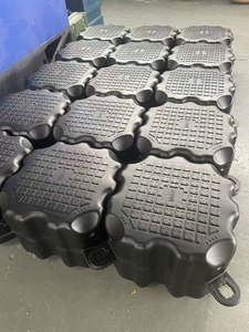 Marina nổi lối đi Nhựa <span class=keywords><strong>mdpe</strong></span> Vật liệu rắn bền hồ Dock nổi đảo Dock Cube - Product Image 5