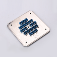 DAMU 36 Port SC PC Conector de Fibra Óptica, Herramienta de Pulido con Plantilla para FTTH, 100% de Tasa de Aprobación 3D y 1 Año de Garantía
