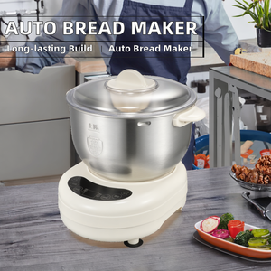 Đầy đủ-tự động hộ gia đình bánh mì Maker điện thép không gỉ Bột nhào máy trong Tiếng Anh ngôn ngữ điều hành - Product Image 2