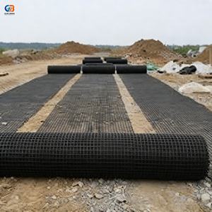 Araba Yolu Çakılımı PP Çift Eksenli Geogrid 30x30kn İstinat Duvarı ve Yol Kaplama Güçlendirme İnşaatı için - Product Image 1