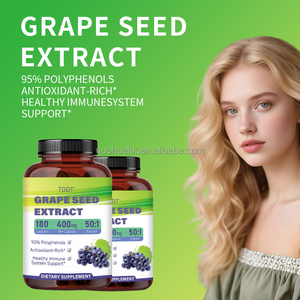 Extracto de Semilla de Uva TDDT 400mg por Cápsula, Extracto 50:1, 180 Cápsulas, Rico en Antioxidantes, Refuerzo Inmunológico, Suplemento Dietético Natural para Adultos - Product Image 3