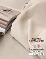 3.2m Offre Spéciale lin chevrons rideau occultant tissu pour salon