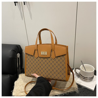 Bolsos de Hombro Cuadrados de Lujo Vintage de PU de Alta Calidad para Mujer 2026, Bolsos de Mensajero con Cadena Estampada, Bolsos de Diseñador de Marcas Famosas