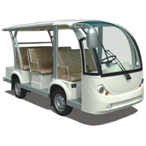 China Good Price New RHD/LHD Lithium Battery Powered 8 Seats Electric Mini City Shuttle Bus