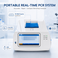 Machine de PCR quantitative fluorescente en temps réel de haute précision pour les laboratoires de diagnostic vétérinaire