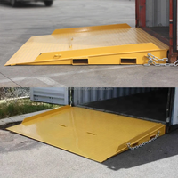 Rampe hydraulique pour conteneurs BTB, acier robuste, capacité de 6 tonnes pour le chargement de conteneurs maritimes de 20 pieds et 40 pieds