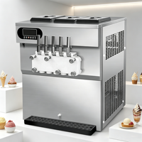Commerciële soft serve ijsmachine
