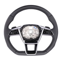 Volant en cuir adaptable pour Audi A3 A4 A6 B8 C6 C7 C8 R8 B9 RS3 Q7 S6 RS6 Q8 RS7 8S