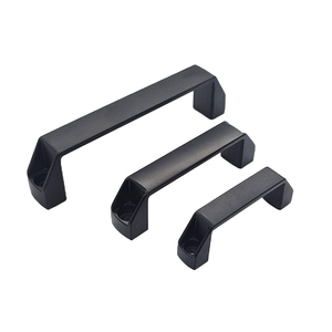 OEM Customization Durable-made 115mm Modern Nylon <b>Door</b> Handles for T Slot Aluminum Profile Outdoor Use <b>Door</b> and Window #3036 - Product Image 1