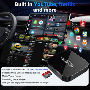 Adaptateur 3in1 Carplay pour regarder netflix youtube Car Video Ai Box 16 ram Adattatore Car Play Con Playstore <span class=keywords><strong>3</strong></span>-en-1 + carplay + adaptateur - Product Image 3
