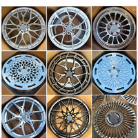 Jantes SUV 5x114.3, jantes forgées, 20-26 pouces, jantes multi-rayons, finition argent brillant pour BMW, Land Rover, Rolls-Royce, Nissan, Mercedes-AMG