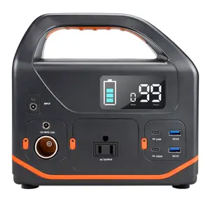 Electric Car Lithium Power Station Bank Battery 300W 333Wh Solar Power Power Station