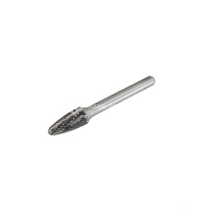 Juego de fresas rotativas eléctricas de carburo de tungsteno de doble corte, marca <span class=keywords><strong>MJM</strong></span>, piezas de herramientas de plástico sinterizado, superficie pulida, caja personalizable OEM - Product Image 2