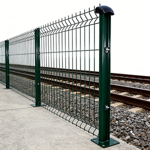 לוחות גדר אבטחה תלת-ממדיים מצופים אבקה עמידים במיוחד, ירוקים, ידידותיים לסביבה, עמידים בפני ריקבון ומים, דוגמנות תלת-ממדית נגד מכרסמים - Product Image 2