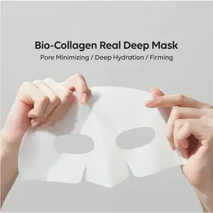 ZS OEM Bio Collagen Deep Hydrating Facial Mask Skin Glowing Crystal Collagen Hydrogel Mask Anti-Wrinkle Lifting Collagen Mask