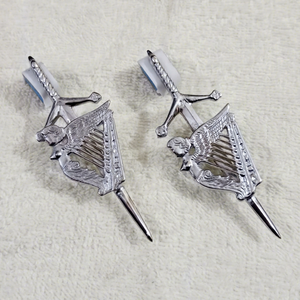 Cinturón Medieval de Cobre Estilo Espada para Hebilla TT-5424 Modelo Stag Thistle con Diseño de Nudo y Detalle de Tigre en Latón Herrajes Para - Product Image 1