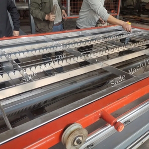 New PLC + Màn hình cảm ứng tự động mạ kẽm Wire Mesh decking Panels Máy làm - Product Image 2