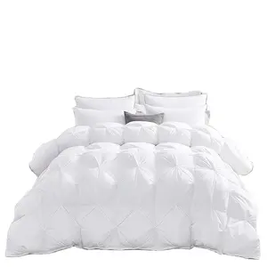 Premier Sang Trọng Tất Cả Các Mùa Bông Xuống Chăn Comforter Vua Kích Thước Khách Sạn & Nhà Sử Dụng Nhà Máy Trực Tiếp Bán 100% Polyester Sợi Nhỏ