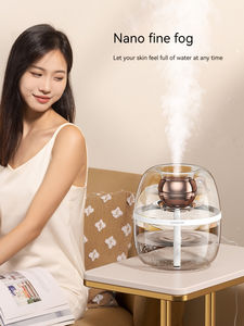 Умный увлажнитель воздуха 3 л с двойным распылением, ультразвуковой, холодный туман, аромадиффузор для эфирных масел, для больших помещений, для дома - Product Image 1