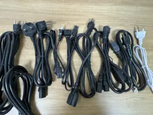 Штекер питания IEC C7 C13 разъем гибкий шнур питания 3Pin 2Pin EU UK CUL PSE AU бытовой прибор Ac Удлинительный кабель для ноутбука