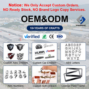 تصميم مخصص ثلاثي الأبعاد لتزيين هيكل السيارة لوحة اسم ABS تراكب ملصق سيارة شعار لصائق صندوق السيارة شعار شارة سيارة لوحة اسم السيارة - Product Image 6