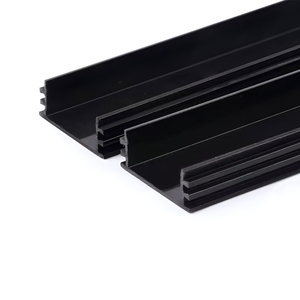 Fujian Factory Custom Eco-Friendly <strong>Plastic</strong> Profile Double-Weave PVC Hollow Edge <strong>Corner</strong> <strong>Trim</strong> Securing OEM/ODM Extrusion Mold - Product Image 1