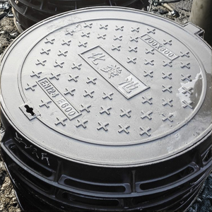 Aanpasbare Heavy-Duty Nodulair Gietijzeren Putdeksels Voor Cirkelvormige E600 Drainagesystemen Met Verschillende Diameter Gietijzer Materiaal - Product Image 5