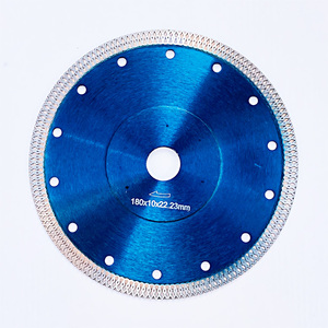 Mesh Turbo Segments 7 '180mm Hot Press Cutting Tile Turbo Diamond Saw Blade Disc pour porcelaine - Product Image 1
