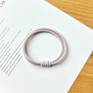 Coletero de nailon de alta elasticidad, rosa claro, verde claro, azul claro, para uso diario, con líneas circulares, estilo sencillo y fresco - Product Image 3