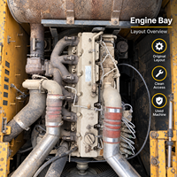 Excavatrice Hyundai 305LC-9 d'occasion 2012 pour travaux sur chantier, grande qualité supérieure