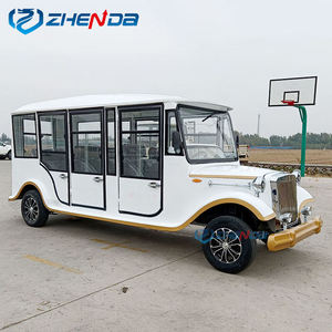 Nuevo Auto Clásico de Invierno con Aire Acondicionado y Puertas, Auto Clásico Vintage Blanco Eléctrico para Múltiples Personas, Auto Turístico - Product Image 2