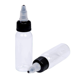 Plastic Manufacture 2oz 4oz 8oz 10oz 16oz Plastic <b>Bottles</b> with Twist Top Cap for Paint Ink Screw Cap <b>Squeeze</b> <b>Bottle</b> - Product Image 2