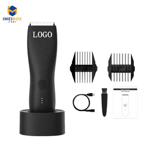 Échantillon Gratuit OEM ODM Personnalisé Professionnel Céramique Cheveux Étanche Lumière LED Type-C Tondeuse Corporelle Allemande W050 - Product Image 1