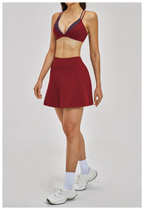 Wholesale Fitness 2 Piece Women Gym Yoga Wear Set For Women Tennis Sportswear - Product Image 6